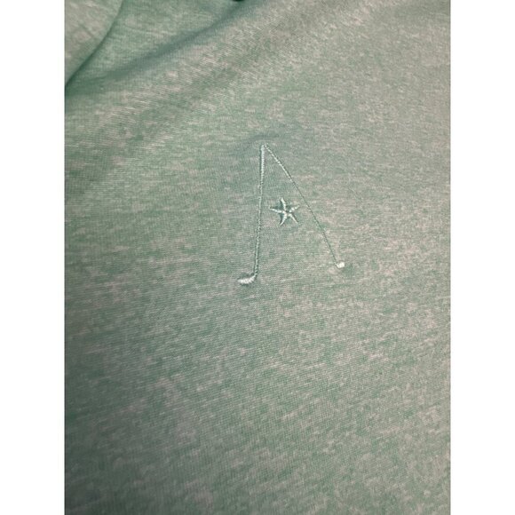 Donald Ross Green Polo Shirt L 100% Polyester - Picture 3 of 5